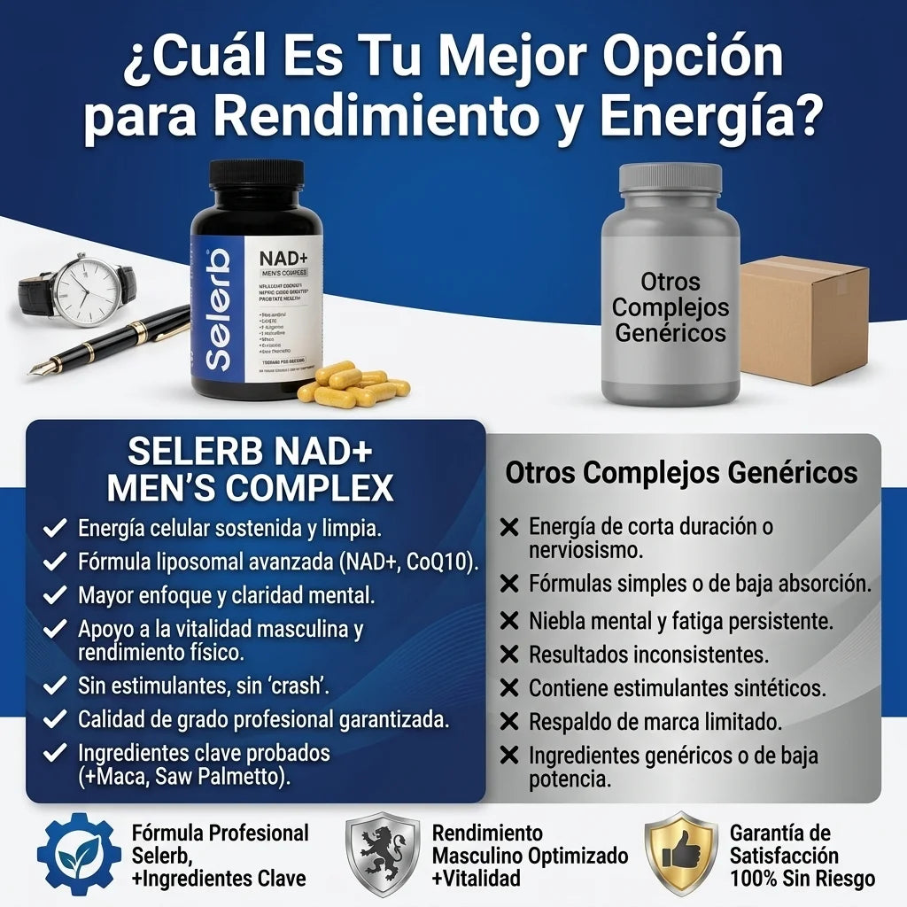 SELERB NAD MEN´S COMPLEX - Energía y vitalidad cada día