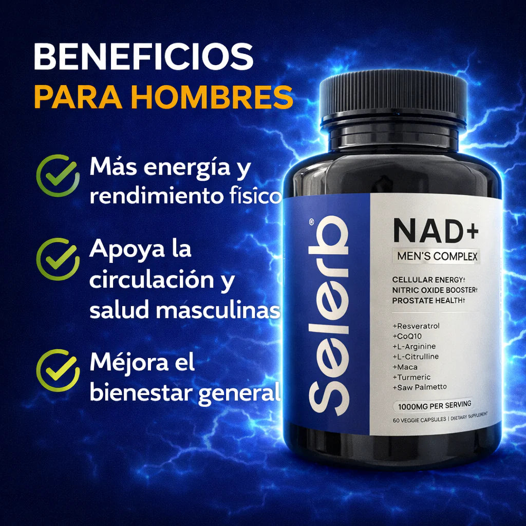 SELERB NAD MEN´S COMPLEX - Energía y vitalidad cada día