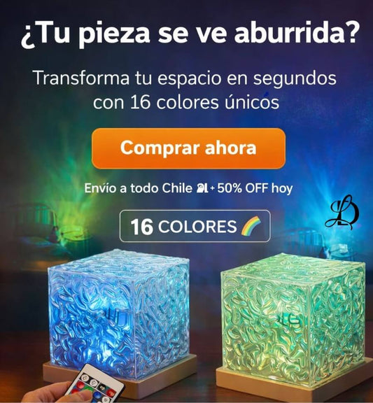 Lampara de aurora boreal