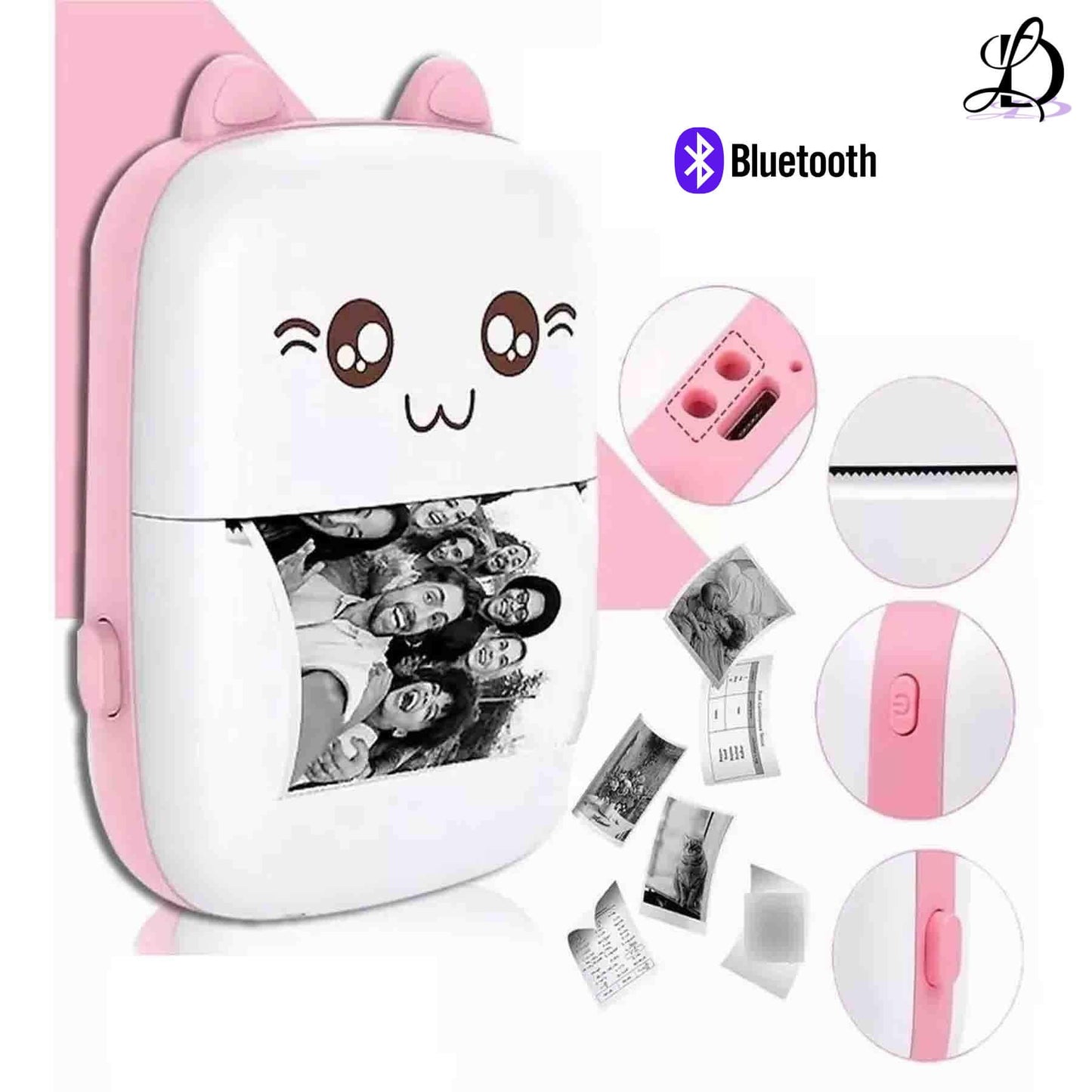 MINI IMPRESORA PORTATIL DE GATITO