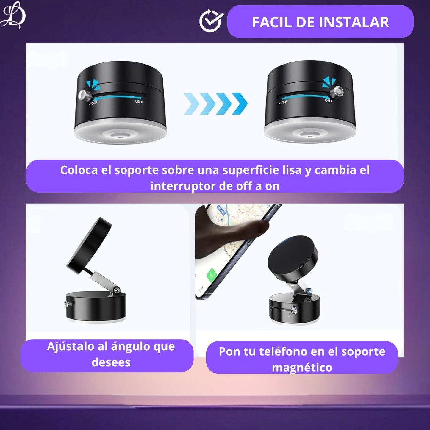 Soporte Magnético Para Celular