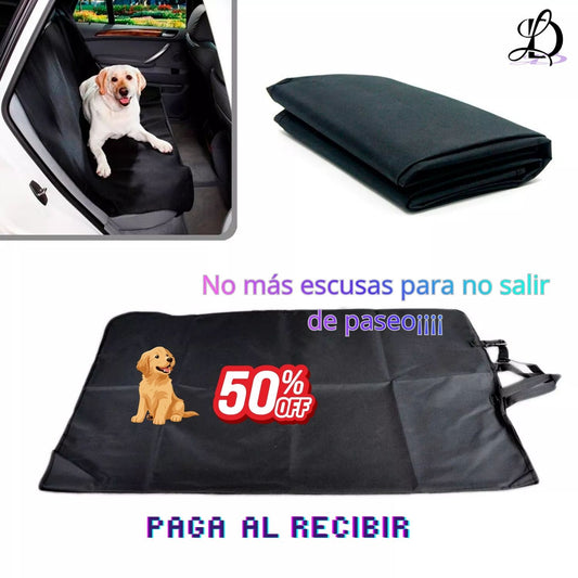 F - TAPETE PROTECTOR PARA AUTO PERRO IMP