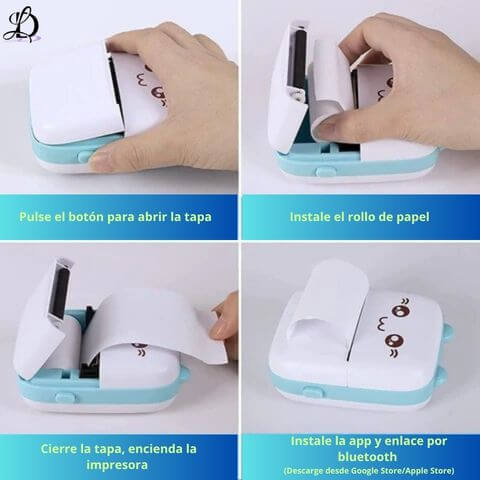 MINI IMPRESORA PORTATIL DE GATITO