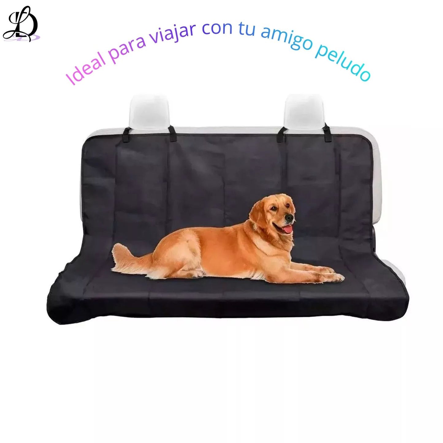 F - TAPETE PROTECTOR PARA AUTO PERRO IMP