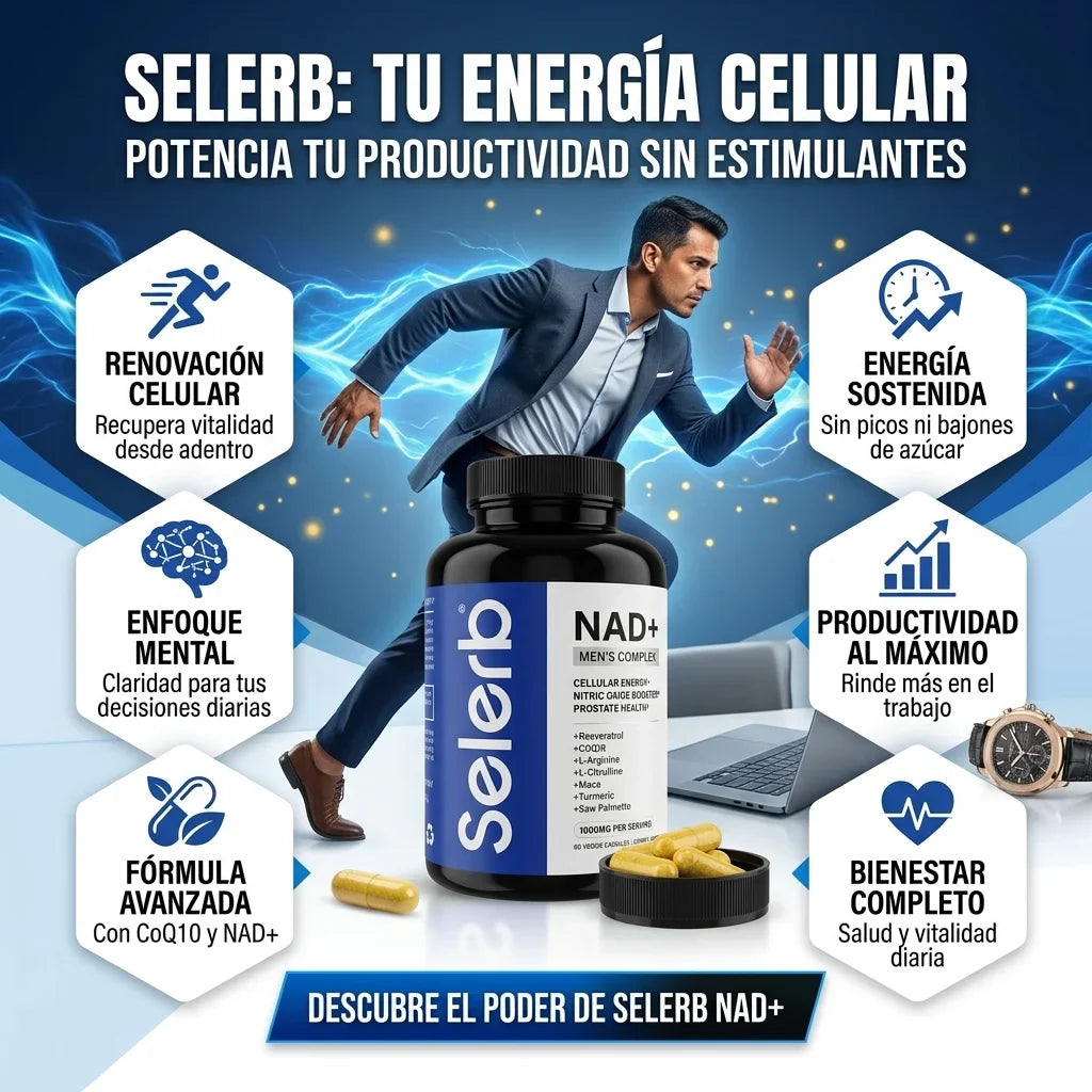 SELERB NAD MEN´S COMPLEX - Energía y vitalidad cada día